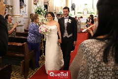  Daniela Alfaro y Andrés Benavente ya son esposos.