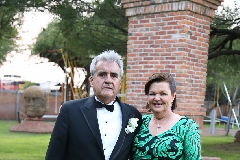 Javier Benavente y Patricia Wagner.