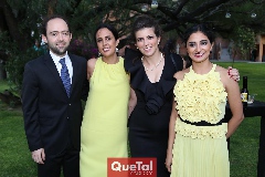 Enrique Banero, Mariana Domínguez, Fernanda Muñiz y Samira Romo .