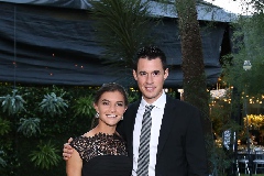 Marcela Zacarías y Marco Zarzosa .