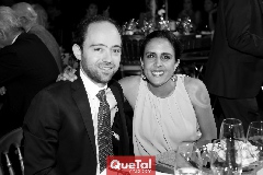 Enrique Banero y Mariana Domínguez.