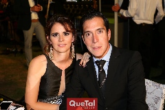 Fernanda Zárate y Sergio García .