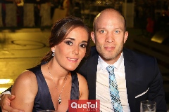 Leticia Castilleros y Alejandro.