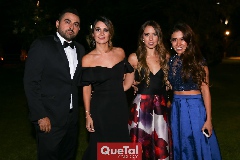 Christian Gaitán, Mariana Salazar, Mariana Peña y Alicia Márquez .