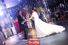 Daniela Alfaro y Andrés Benavente.