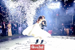 Daniela Alfaro y Andrés Benavente.
