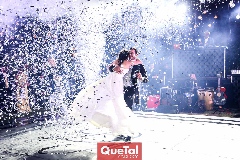 Daniela Alfaro y Andrés Benavente.