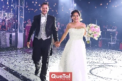 Daniela Alfaro y Andrés Benavente.