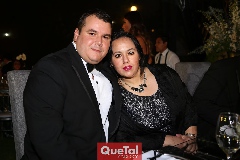 Javier Benavente y Denisse Pacheco.