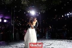 Daniela Alfaro y Andrés Benavente.