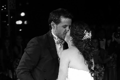 Daniela Alfaro y Andrés Benavente.
