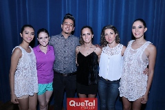  Bety Rodríguez, Ilse Gil, Mincel Monreal, Macarena Gómez, Mayra Ortega y Ximena Chessal.