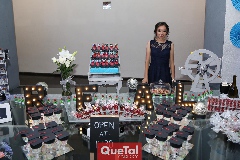Una gran mesa de dulces hecha por Ana Lety Rivera.