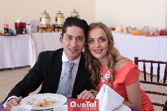 Rodrigo Dauajare y Renata González.
