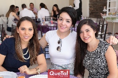 Sofía Alba, Rocío Lobo y Celina González.