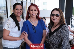  Silvia Esquivel, Concepción Hernández y Sara Veliz.