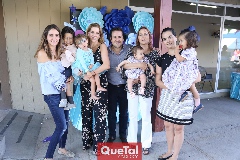  Susana de la Fuente, Miguelito, Emilia, Rocío de la Fuente, Sergio Martínez, Verónica Vega, Marianita, Mariana y Annia.