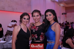 Marisol Díaz, Rebeca Álvarez y Andrea Martínez.