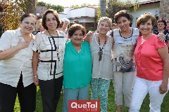  Lilia Guerra, Cuca Díaz Infante, Marilupe Vilet, María Elena Méndez, Martha Portillo y Ángeles Ugalde.