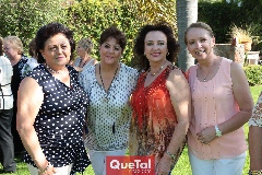  Georgina González, Araceli Biagi, Marilú González y Delia Castro.