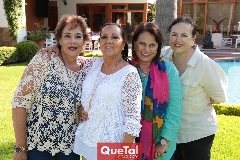 Coco Atisha, Carmen de la Torre,  Gloria Rosillo y Lilia Guerra.