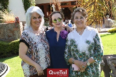  Lupita Martínez Lavín, Mary Carmen López y Vicky Fernández.
