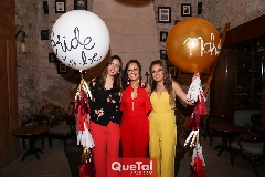 Ana Cristina Juárez, Mahelet Arredondo y Sarahí Arredondo .