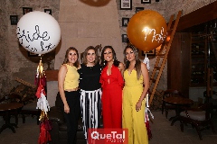 Cristina Lares, Melissa Sánchez, Mahelet Arredondo y Sarahí Arredondo  .