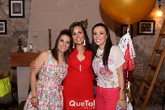 Marce González, Mahelet Arredondo y Rocío Acosta .