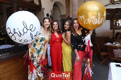 Mireya Cantú, Mahelet Arredondo, Sarahí Arredondo y Ana Cristina Juárez .