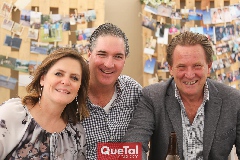  Martha Malo, Andrés Bárcena y Sam.