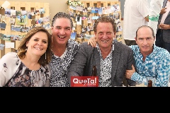  Martha Malo, Andrés Bárcena, Sam y Rodak Palau.