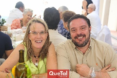  Paty Padilla y Héctor Morales.