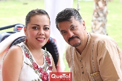  Carmen Ávila e Hiram Álvarez.