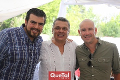  Con el cumpleañero.