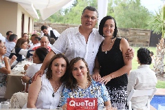  Ariel, Arodi, Ariadne e Irais Álvarez.