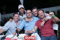  Rodrigo Gómez, Eduardo Espinosa, Juan José Leos, Salomón Dip y Manuel Toledo.