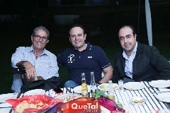  Alfonso Galán, Beto Fontes y Gustavo Puente.