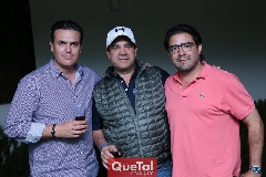  Güicho Fernández, Aldo Pizzuto y Santiago Garfias.