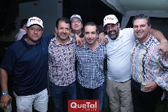  Pepe Guevara, Obed Gutiérrez, Jacobo Payán, Alejandro Elizondo, Fernando Abaroa y Salomón Dip.