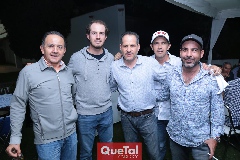  Octavio Aguillón, Octavio Aguillón, Ramón Gómez, Eduardo Espinosa y Gabriel Gómez.