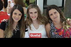  Ximena Diego, Carla Huber y Alejandra Celis.