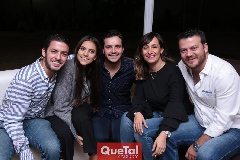  Omar Güemes, Claudia Díaz de León, Sebastián Safont, Isabel Obregón y Luis Kury.