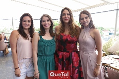 Paty Muñoz, Cecy de la Colina, Sofía y Laura Rangel.