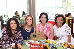 Georgina Guerrero, Araceli Amparán, Vivi Ponce y Consuelo Guerrero .