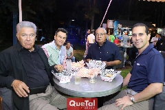  José Gaitán, Paco Granados, Humberto Soni y Humberto Santiago.