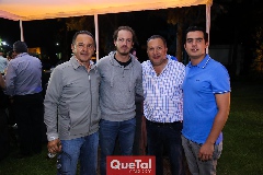  Octavio Aguillón, Octavio Aguillón, Ramón Muñoz y Rodolfo Ortega.