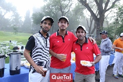  Alejandro Romo, Octavio Aguillón y Rodrigo Galán.