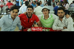  Javier Gómez, Héctor Mahbub, Rodrigo Abud y Juan Pablo Abud.