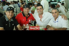  Julio Castelo, Luis Mahbub, Javier Gómez y Gerardo Serrano.